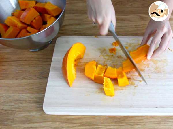 Kremna bučna juha - Priprava korak 2