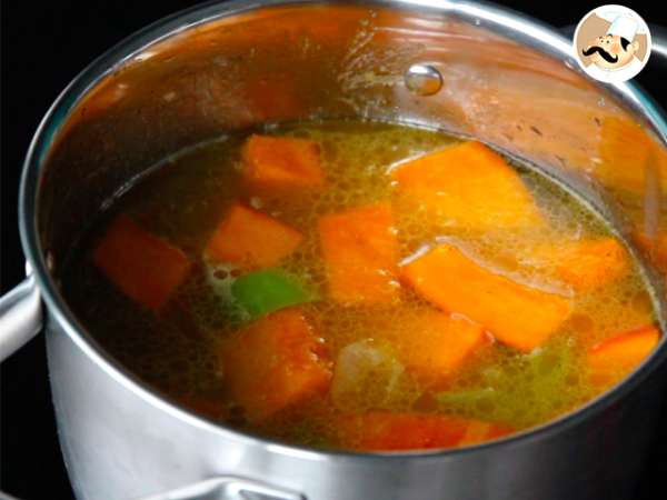 Kremna bučna juha - Priprava korak 4