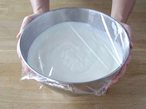 Sladoled iz jogurta in malin - Priprava korak 4