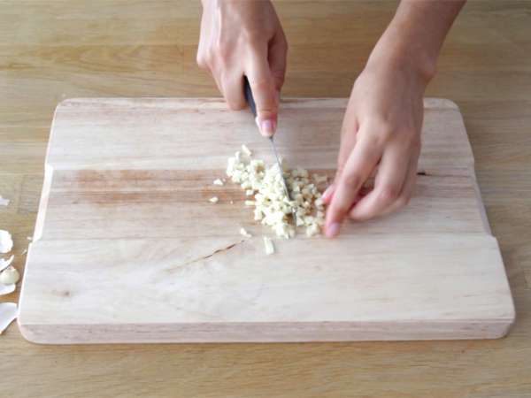 Losos in gorčično listnato testo - Priprava korak 1