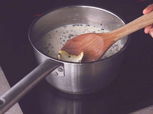 Kreme Frankenstein za noč čarovnic - Priprava korak 3