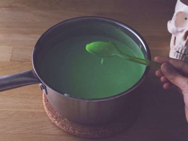 Kreme Frankenstein za noč čarovnic - Priprava korak 6