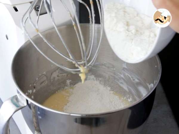 Monster cupcakes za noč čarovnic - Priprava korak 1