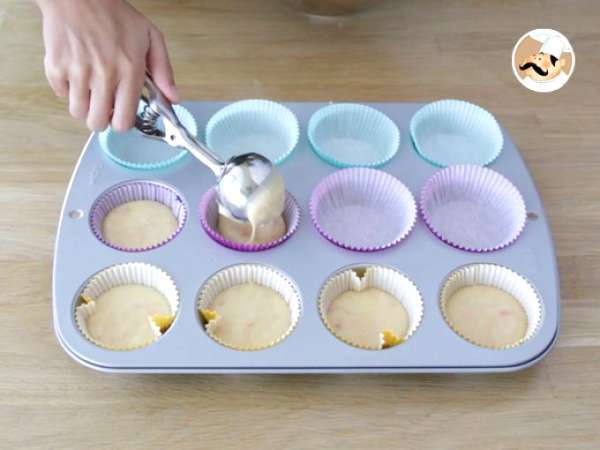 Monster cupcakes za noč čarovnic - Priprava korak 3