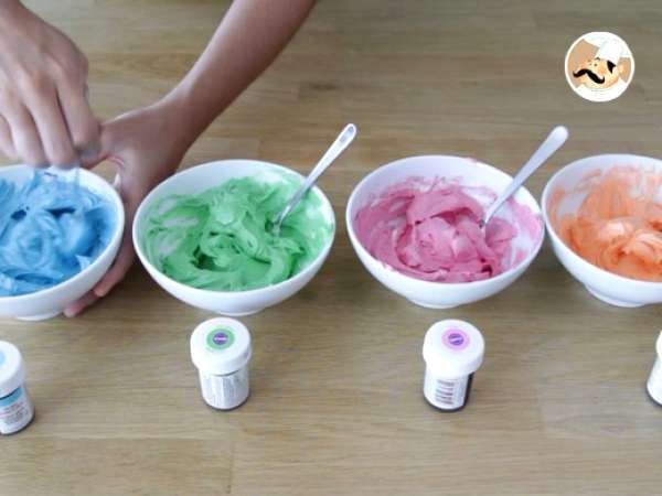 Monster cupcakes za noč čarovnic - Priprava korak 8