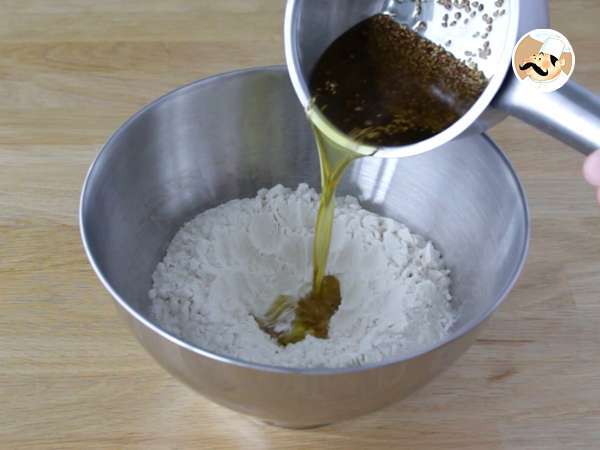 Vinski krofi za božič - Priprava korak 3