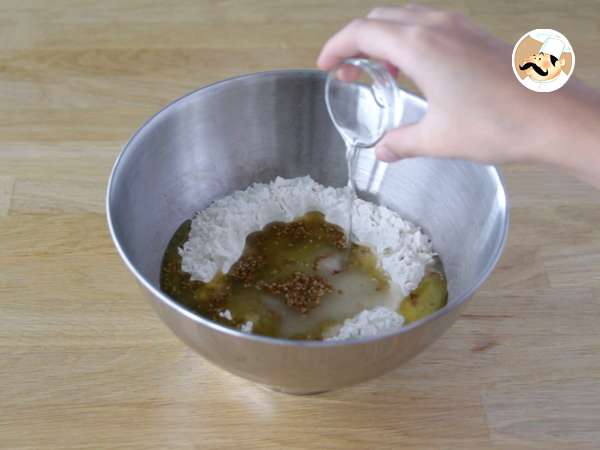 Vinski krofi za božič - Priprava korak 4