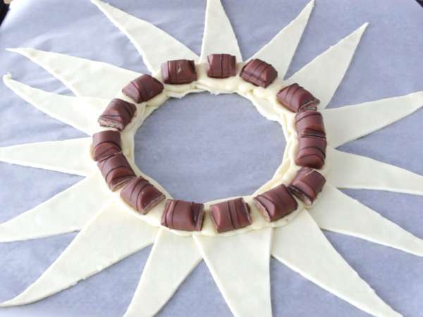 Galette des rois s Kinder Bueno - Priprava korak 11