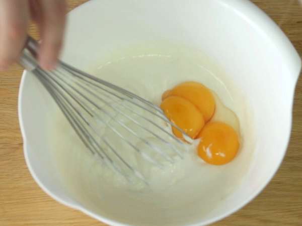 Torta iz skute - Priprava korak 1