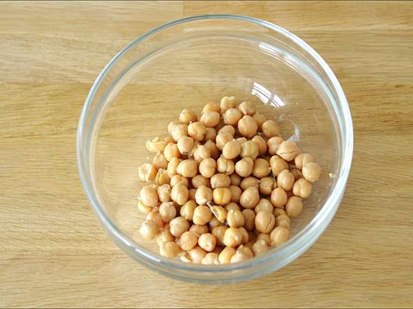 Kremni humus - Priprava korak 1