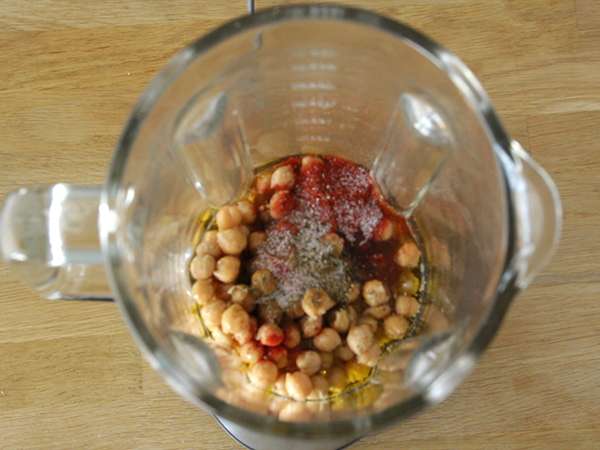 Kremni humus - Priprava korak 2