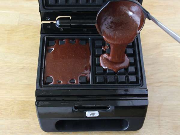 Brownie vaflji - Priprava korak 3