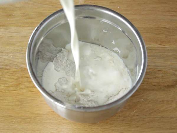 Štruklji z dimljenim lososom in koprom - Priprava korak 2