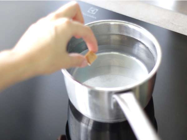 Rižota s sirom in chorizom - Priprava korak 1