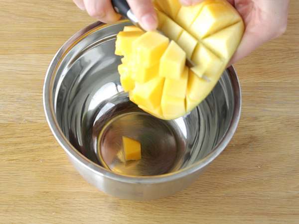 Kremni mangov mousse - Priprava korak 3