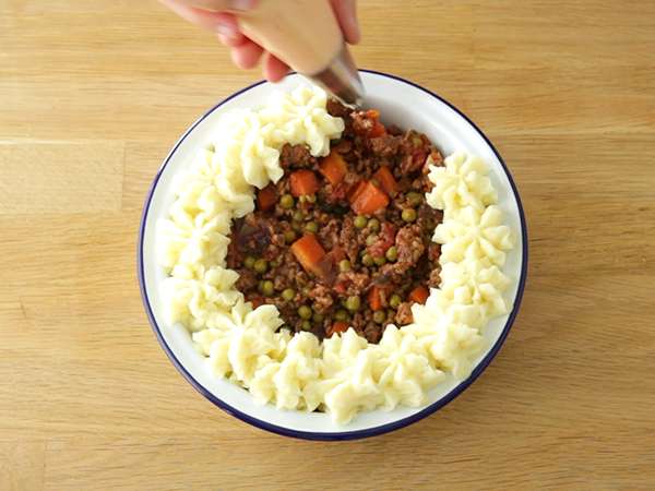 Pastirska pita - Hachis parmentier britannique - Priprava korak 6