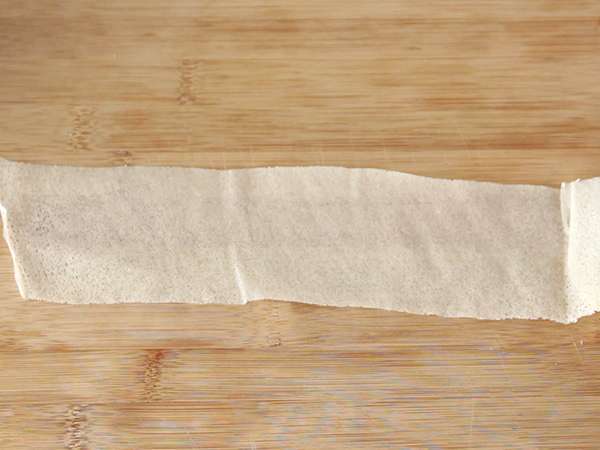 Briouats z mandlji, majhno orientalsko pecivo - Priprava korak 4