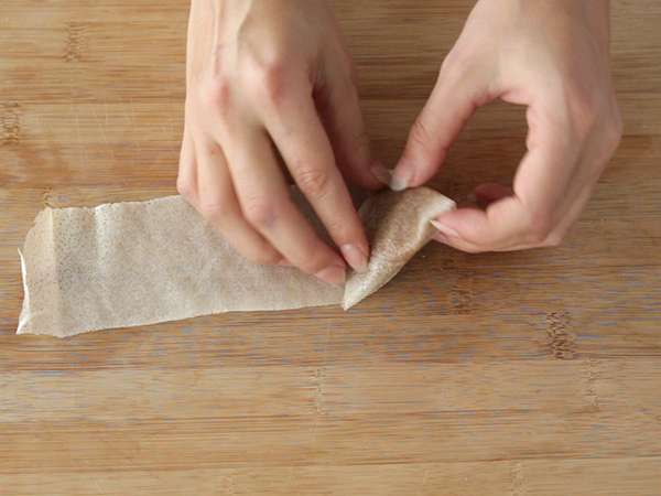 Briouats z mandlji, majhno orientalsko pecivo - Priprava korak 6