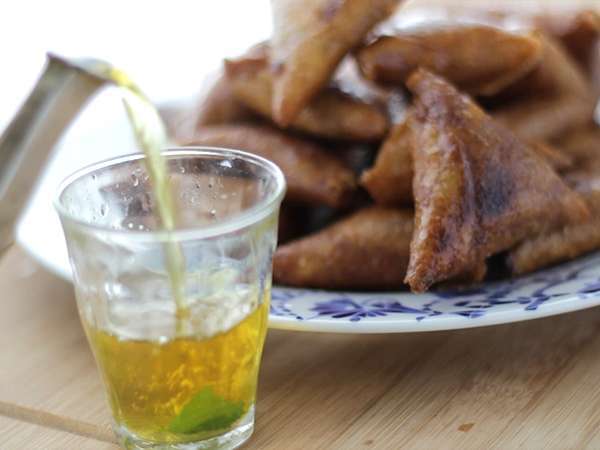 Briouats z mandlji, majhno orientalsko pecivo - Priprava korak 9