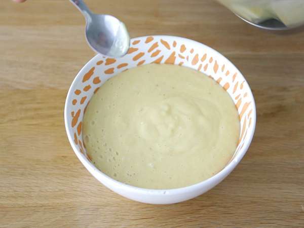 Mango banana smoothie bowl - Priprava korak 2