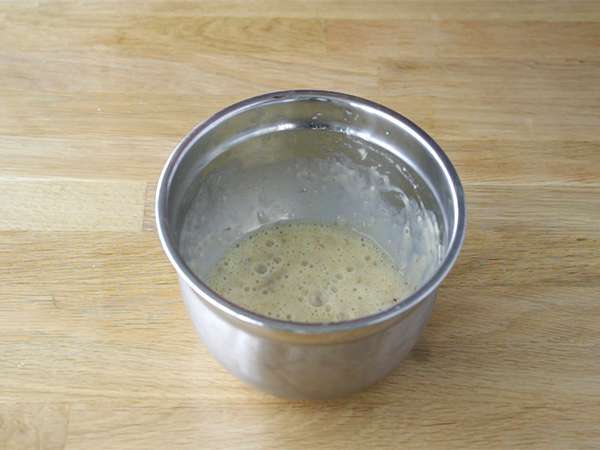 Banana skleda torta - Priprava korak 1