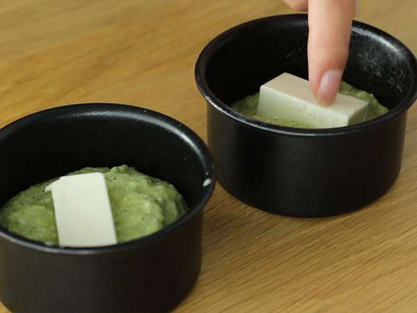 Moelleux bučk s srcem Kiri - Priprava korak 4