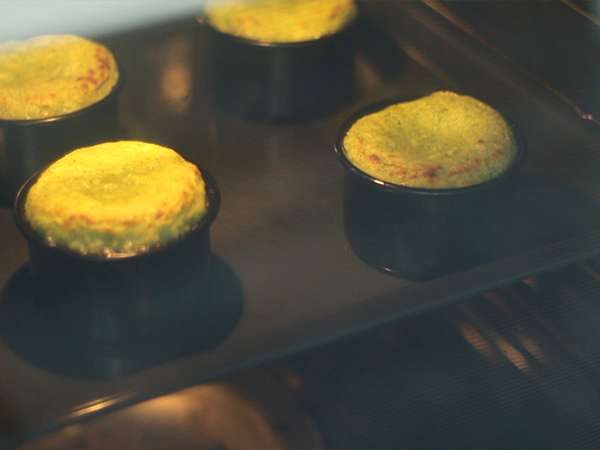 Moelleux bučk s srcem Kiri - Priprava korak 5