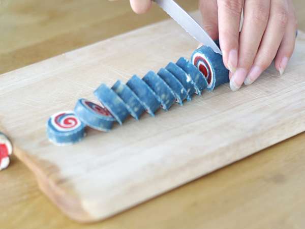 Tribarvni piškoti, francoska zastava - Priprava korak 5