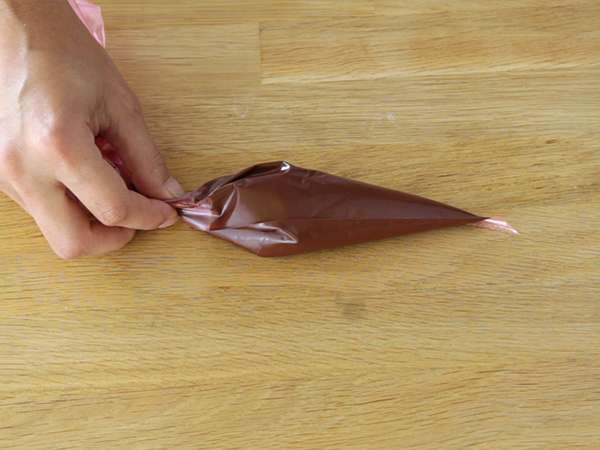 Domači čokoladni čipsi - Priprava korak 2