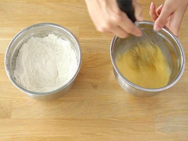 Čokoladni mafini s čipsi, ameriški recept - Priprava korak 1