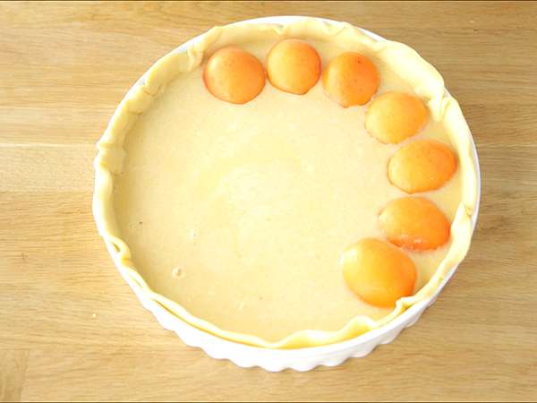 Enostaven marelični tart - Priprava korak 3