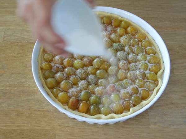 Slivov kolač Mirabelle - Priprava korak 3