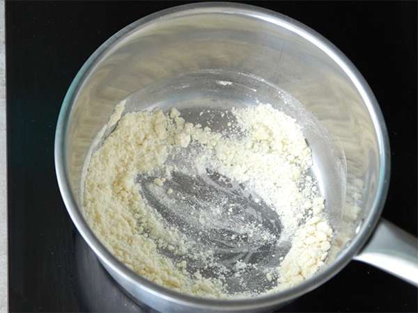 Mehki in zračni sirovi sufleji - Priprava korak 1