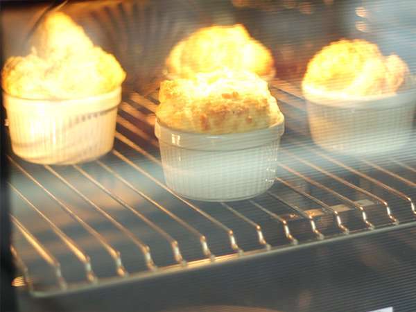 Mehki in zračni sirovi sufleji - Priprava korak 5