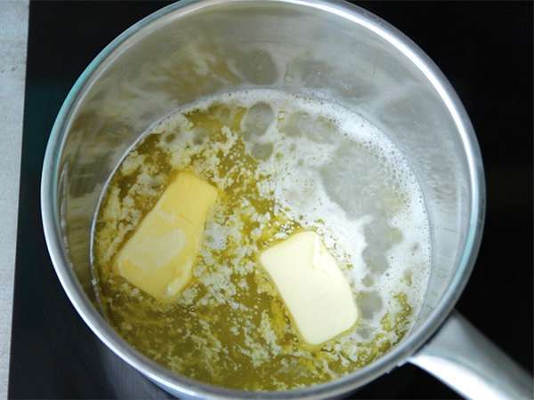 Enostavno pecivo choux - Priprava korak 1