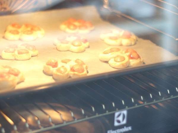 Lupinasti cvetovi s knackisom - Priprava korak 4