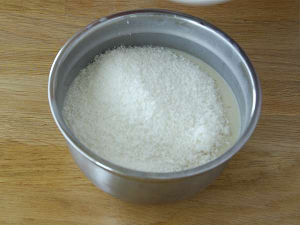 Kokosov flan - Priprava korak 3