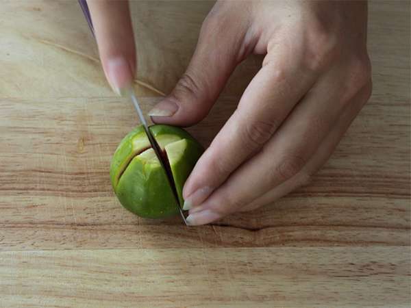 Pražene fige - Priprava korak 1