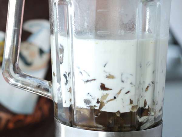 Kremna gobova juha - Priprava korak 4