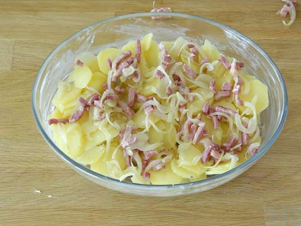 Tradicionalni savojski tartiflette - Priprava korak 3