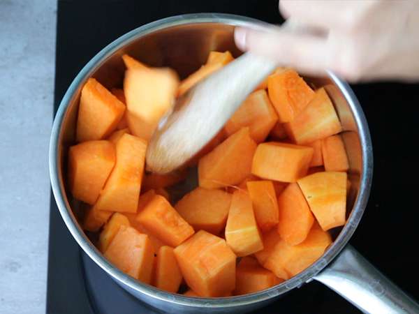 Kremna bučna juha - Priprava korak 2