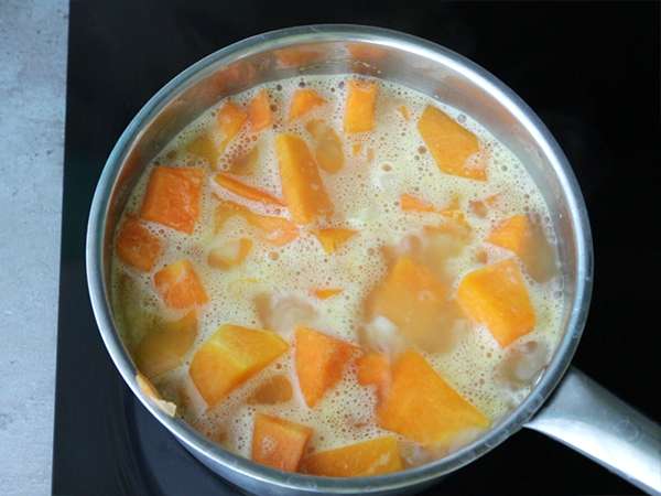 Kremna bučna juha - Priprava korak 3