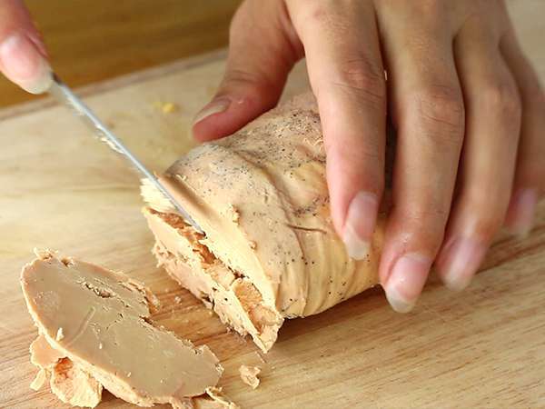 Makroni iz foie grasa s quenelles - Priprava korak 3