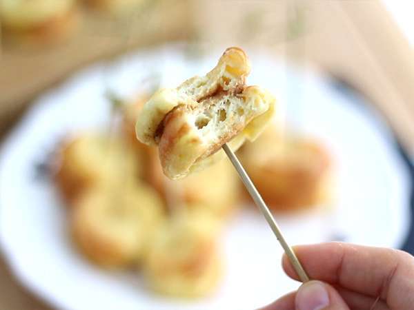 Makroni iz foie grasa s quenelles - Priprava korak 5