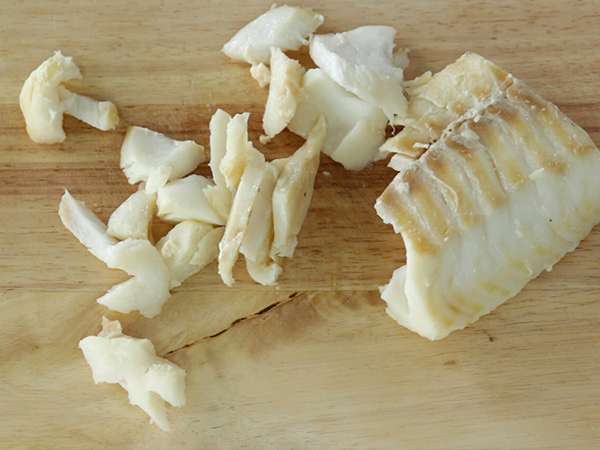 Trska s smetano, tradicionalni portugalski recept - Priprava korak 2