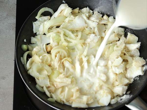 Trska s smetano, tradicionalni portugalski recept - Priprava korak 4