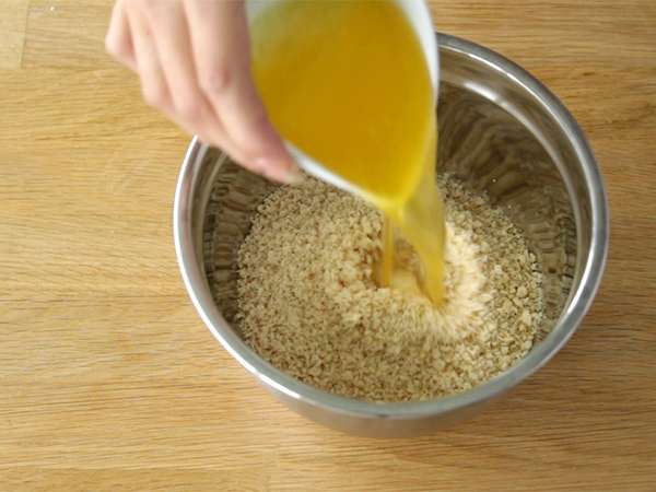 Soleni lososovi cheesecakes - Priprava korak 1