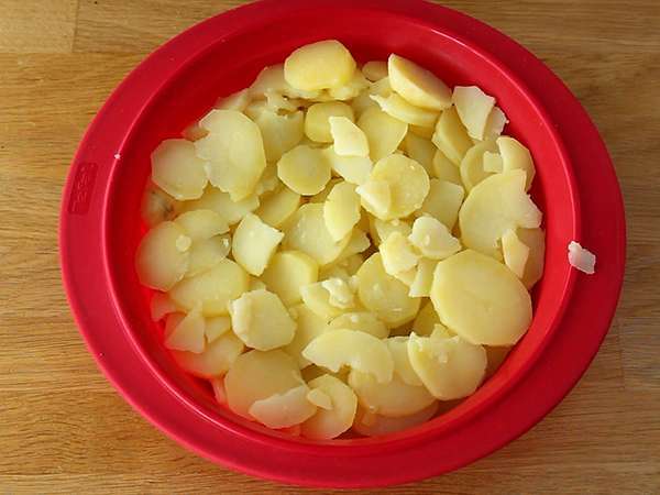 Tarte Tatin iz krompirja in kantala - Priprava korak 3