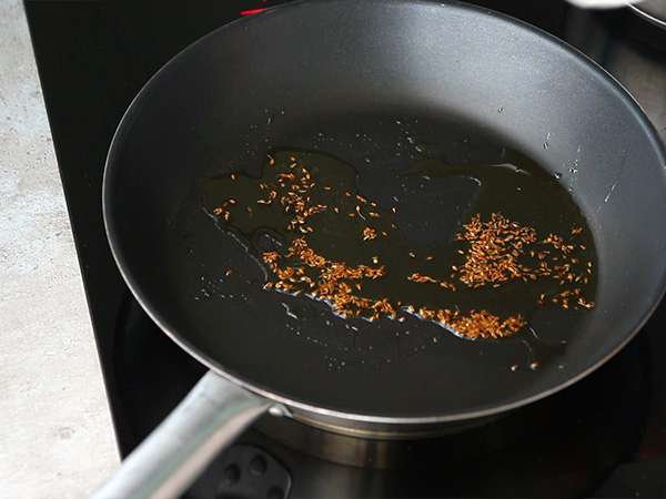 Las gachas, andaluzijska smetana z zelenim janežem in cimetom - Priprava korak 2