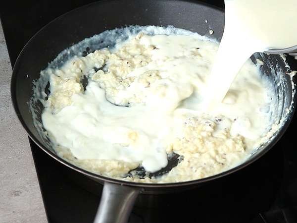 Las gachas, andaluzijska smetana z zelenim janežem in cimetom - Priprava korak 4